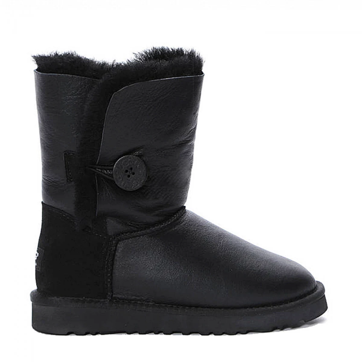UGG Bailey Button Metallic Black — фото 2