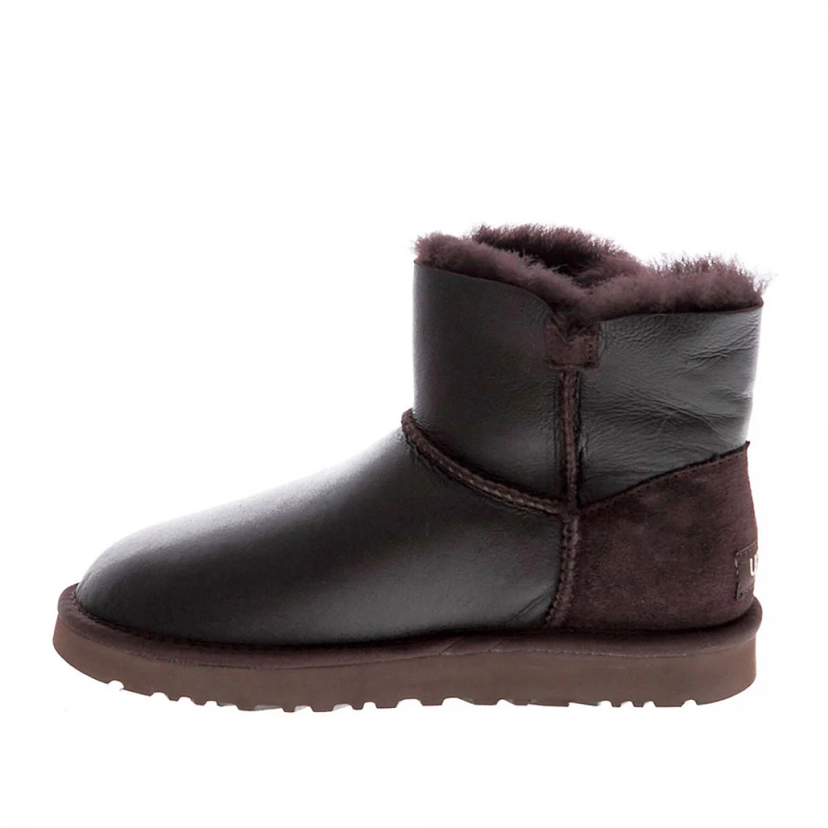 UGG Bailey Button Mini Metallic Chocolate — фото 4