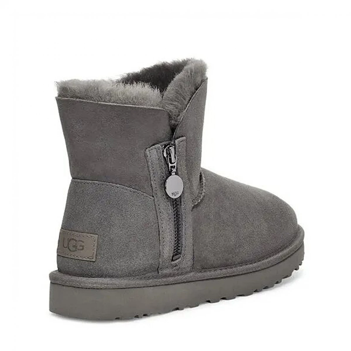 UGG Bailey Zip Mini Grey — фото 5