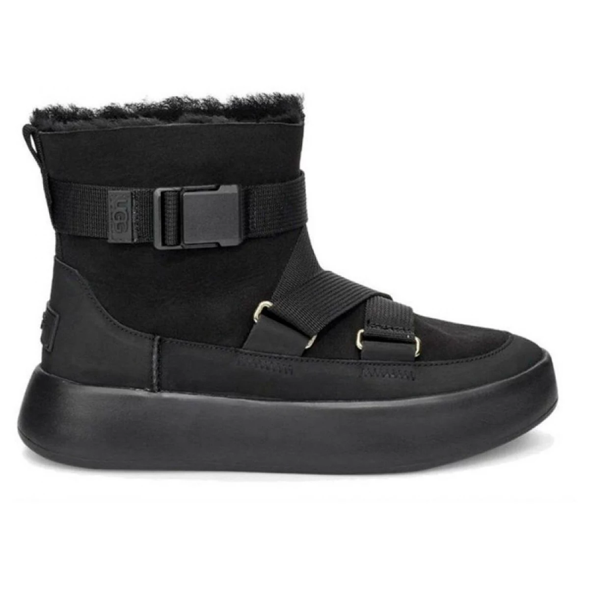 UGG Classic Boom Buckle Black — фото 2