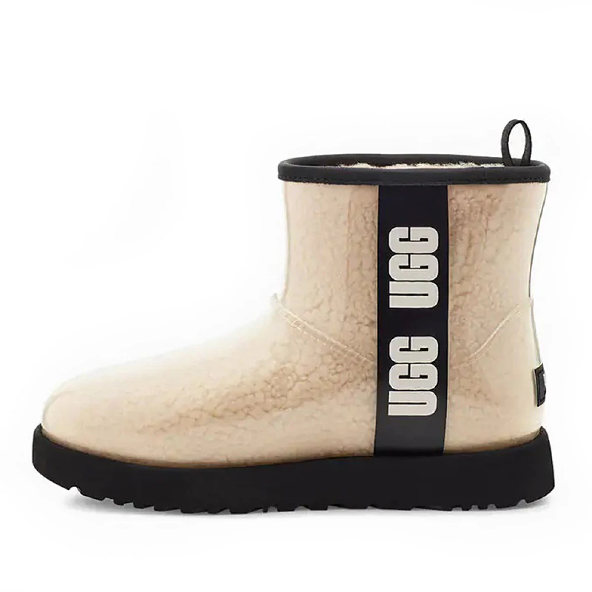 UGG Classic Clear Mini Natural Black — фото 4