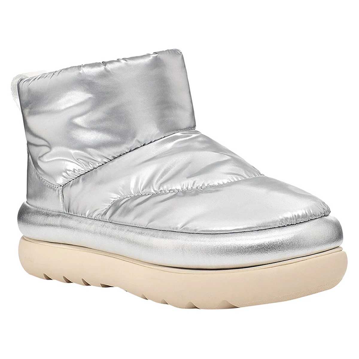 UGG Classic Maxi Wavelength Mini Silver — фото 3