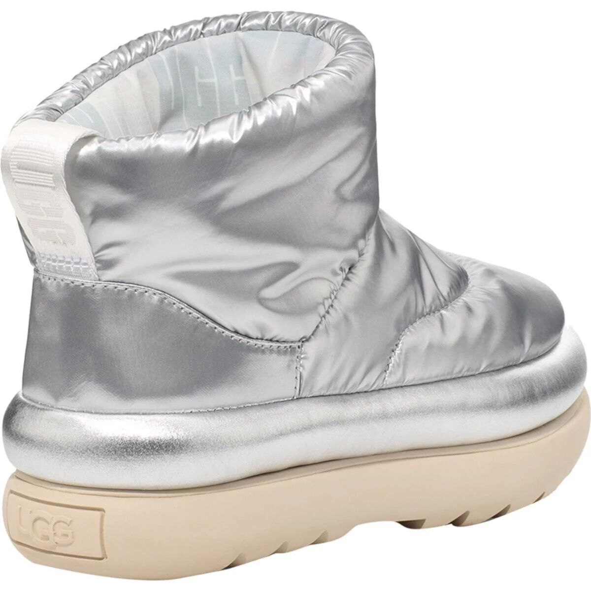 UGG Classic Maxi Wavelength Mini Silver — фото 5