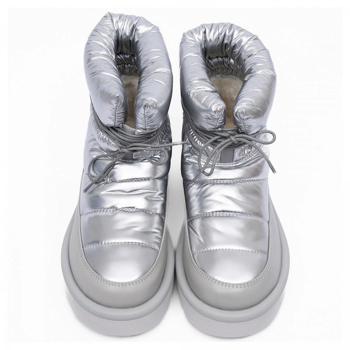 UGG Classic Mini Blow Silver — фото 3