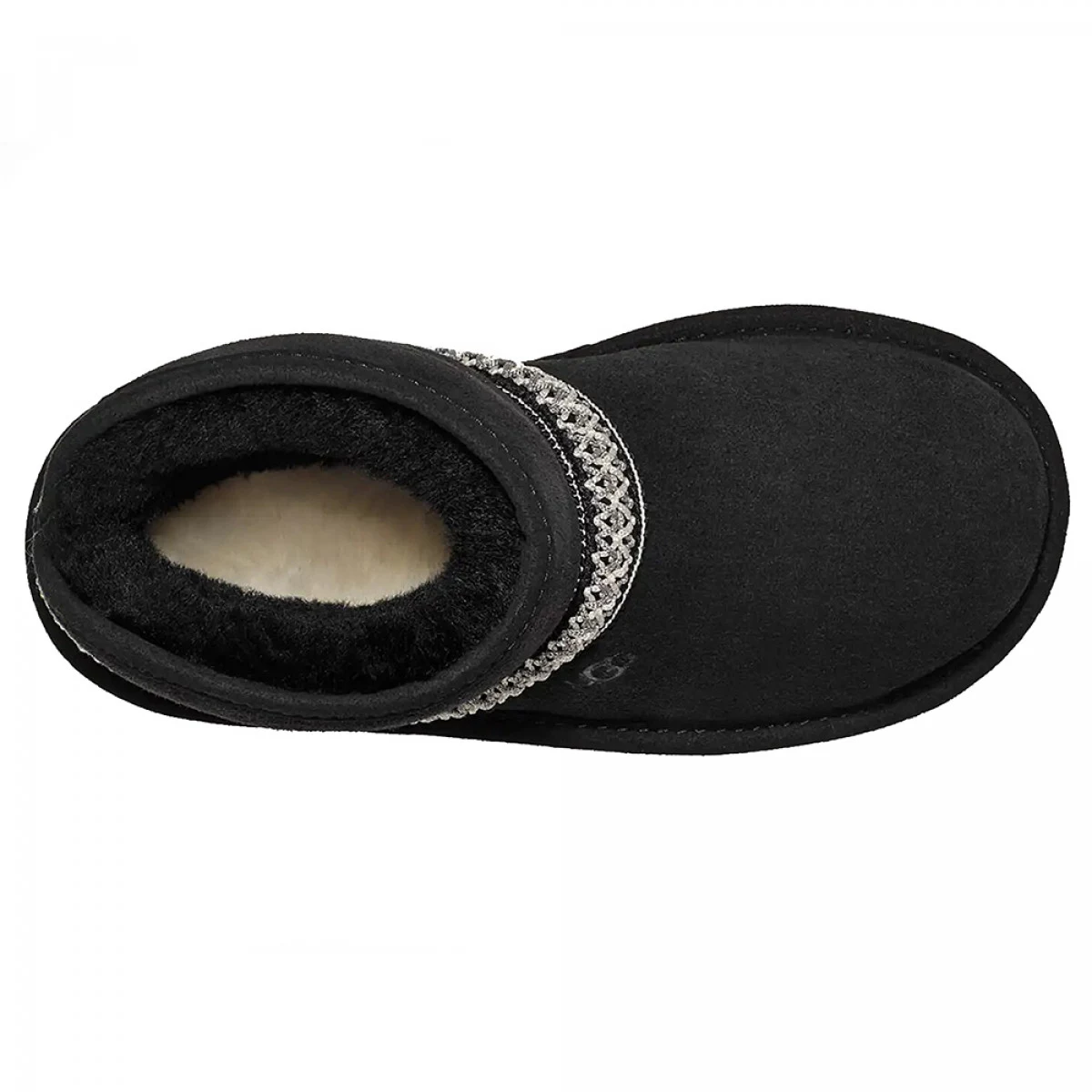 UGG Classic Mini Crescent Black — фото 6