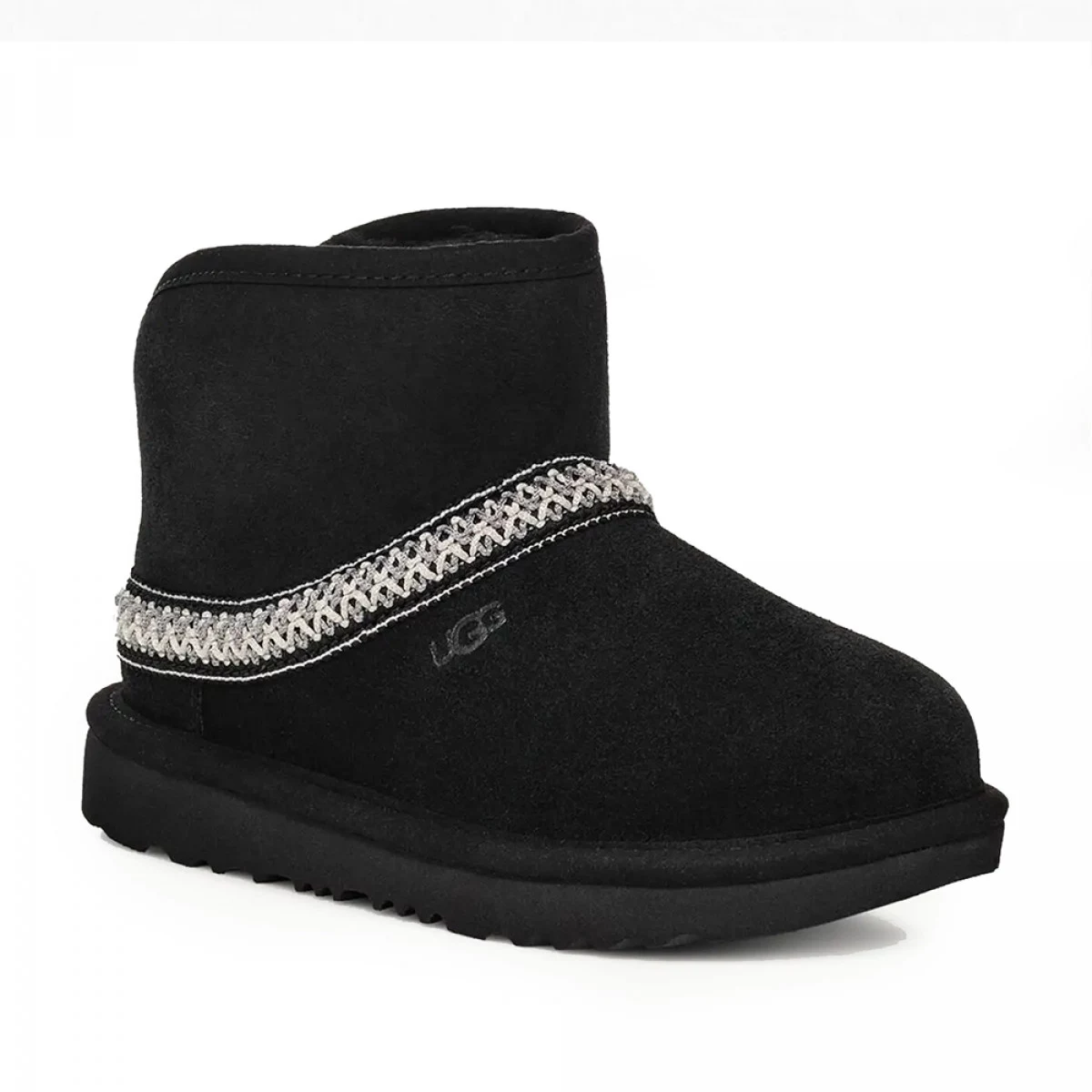 UGG Classic Mini Crescent Black — фото 3