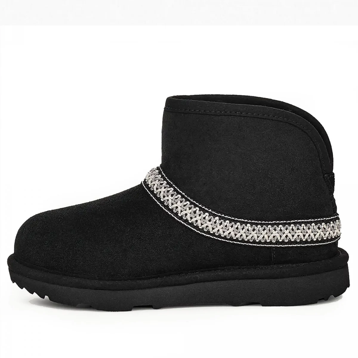 UGG Classic Mini Crescent Black — фото 4
