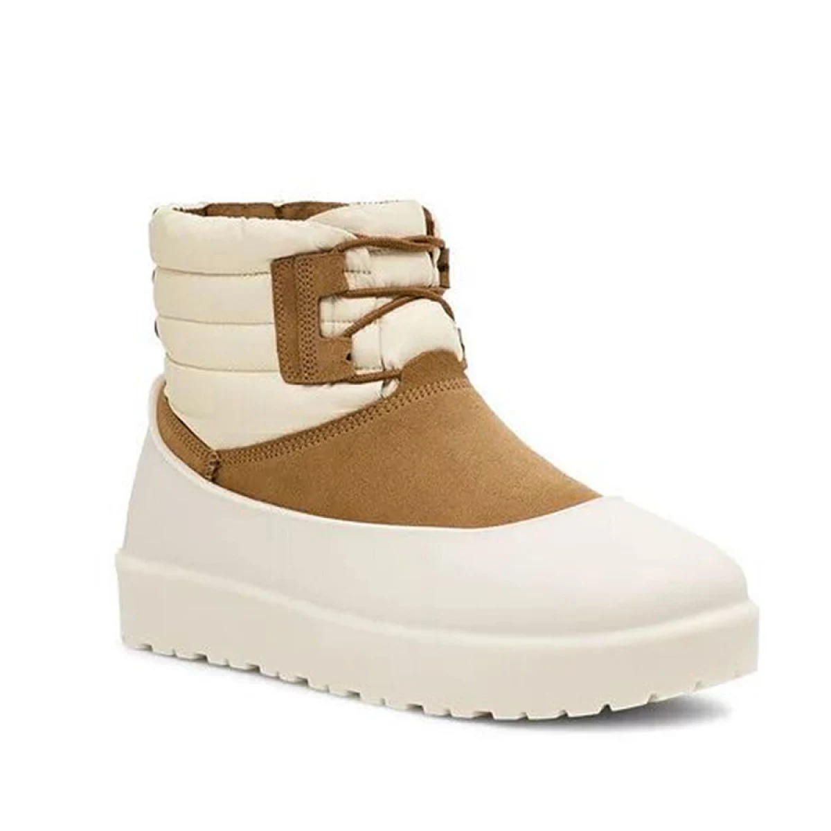 UGG Classic Mini Lace Up Chestnut Whitecap — фото 3