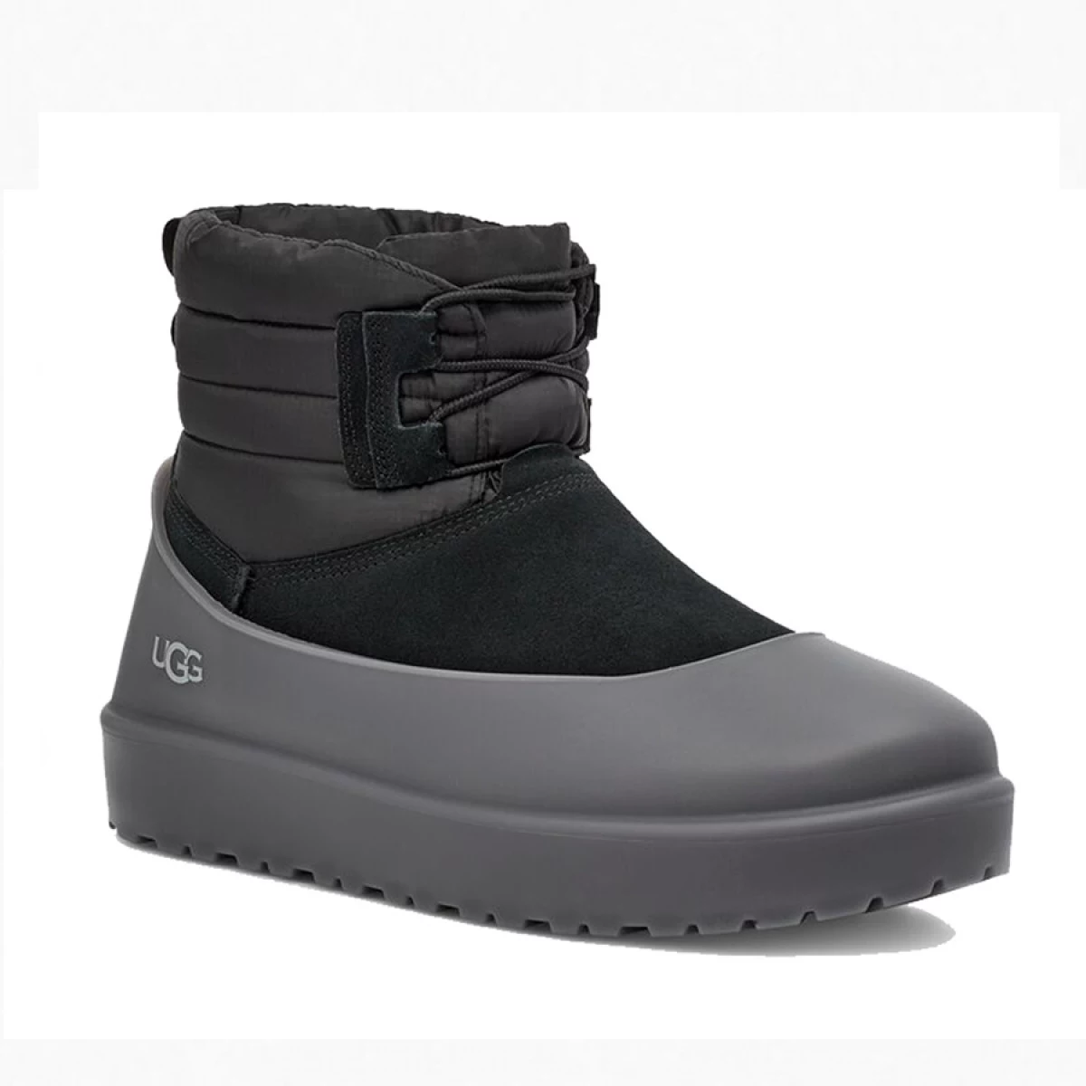UGG Classic Mini Lace Up Weather Black — фото 3