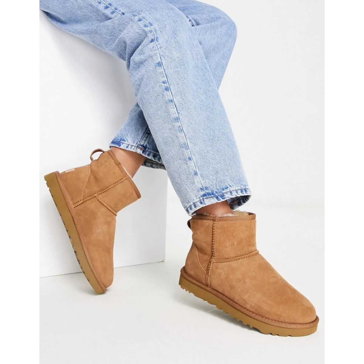 UGG Classic Mini Mens Chestnut — фото 6