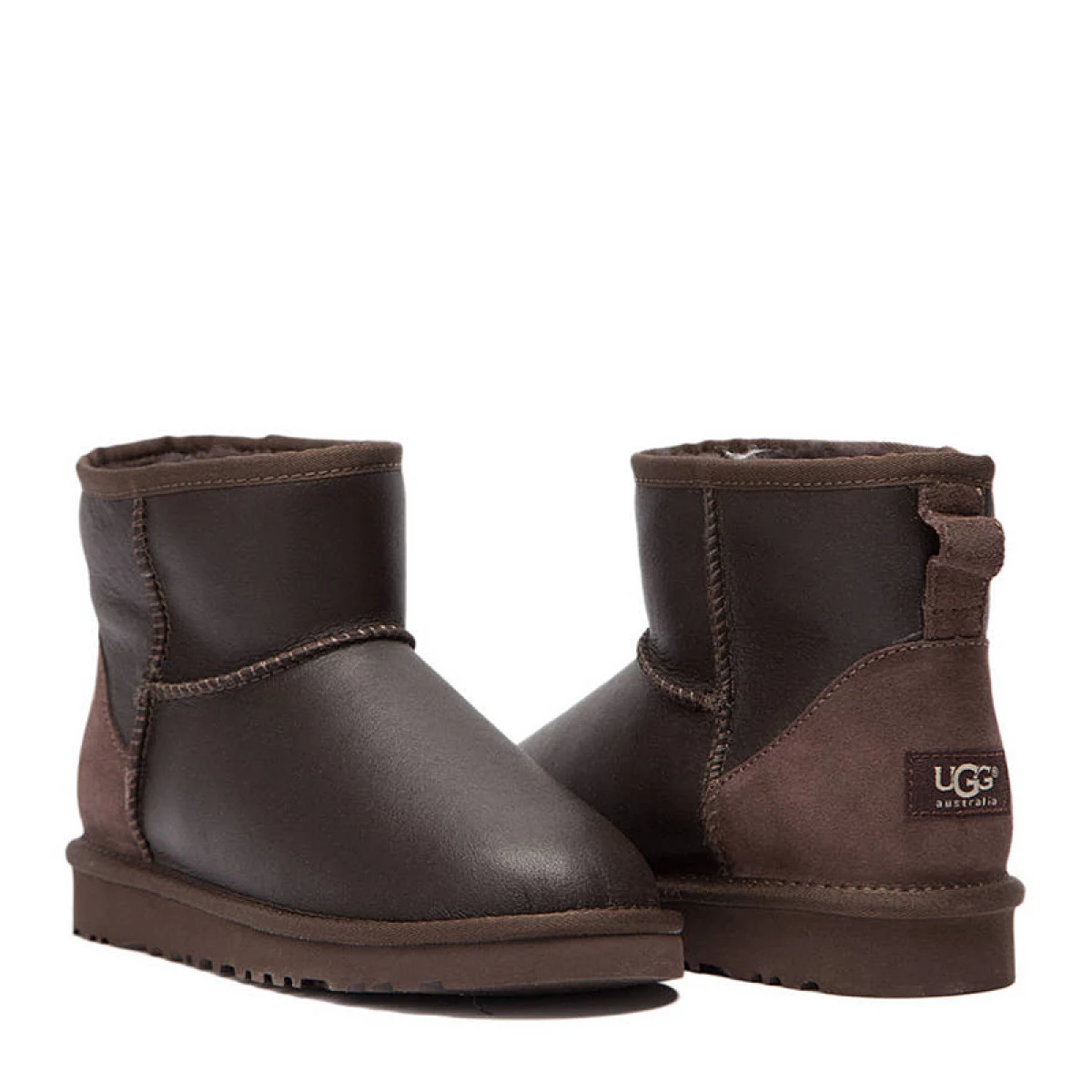 UGG Classic Mini Mens Metallic Chocolate — фото 6