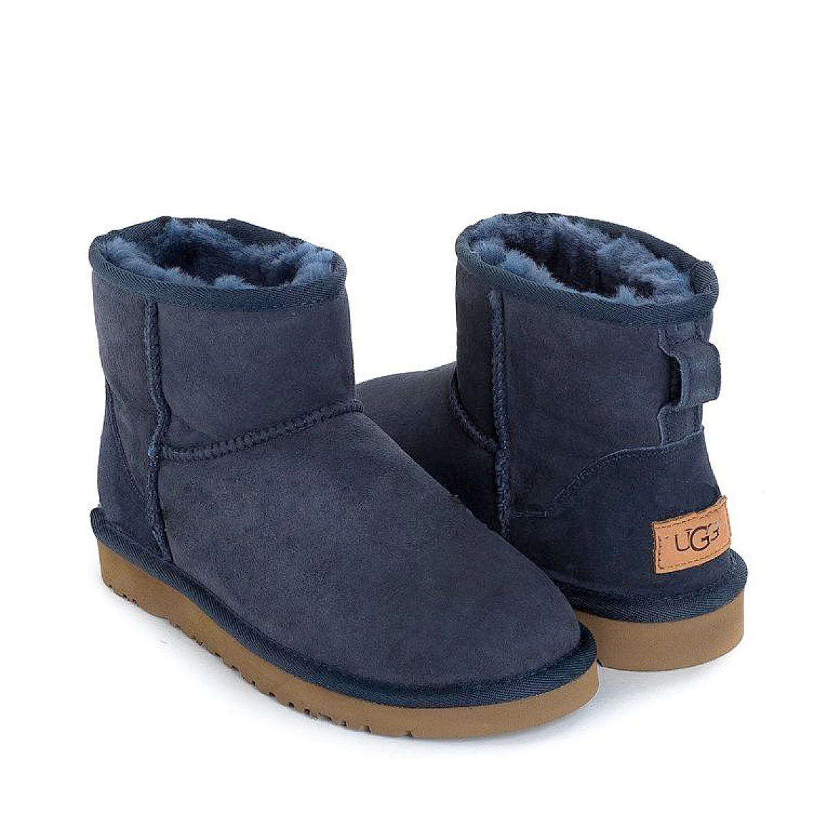 UGG Classic Mini Mens Navy — фото 4