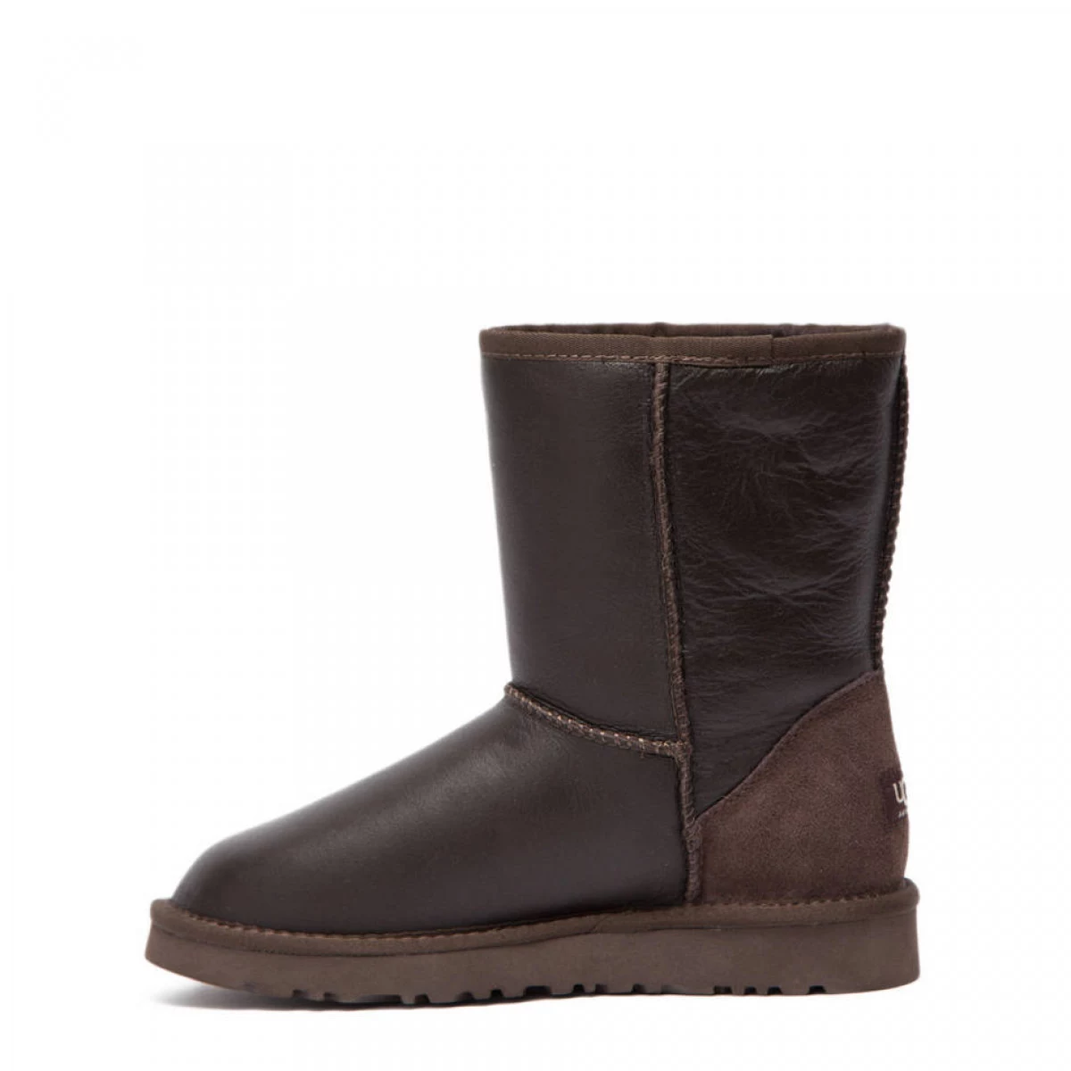 UGG Classic Short II Metallic Chocolate — фото 4
