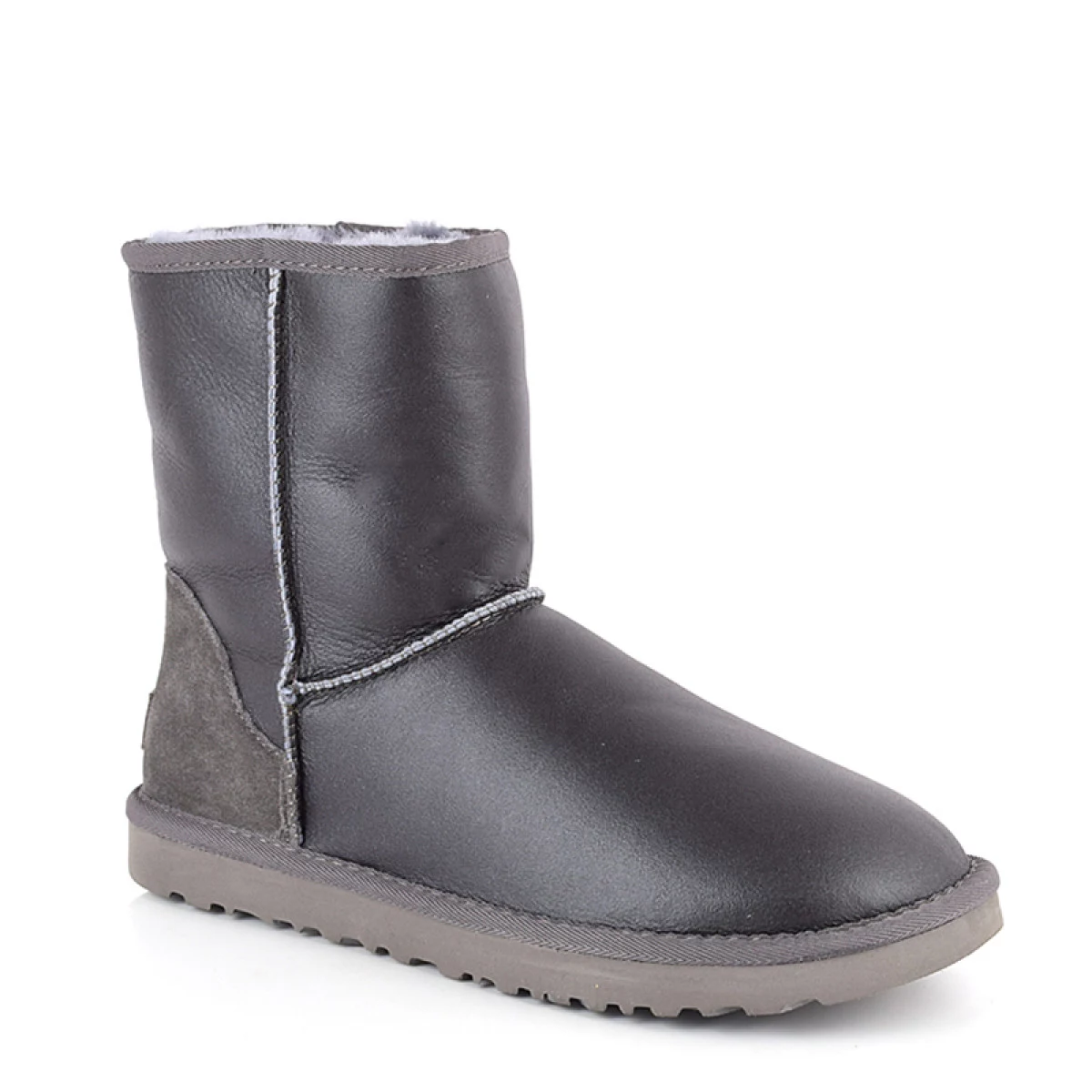 UGG Classic Short Mens Metallic Grey — фото 3