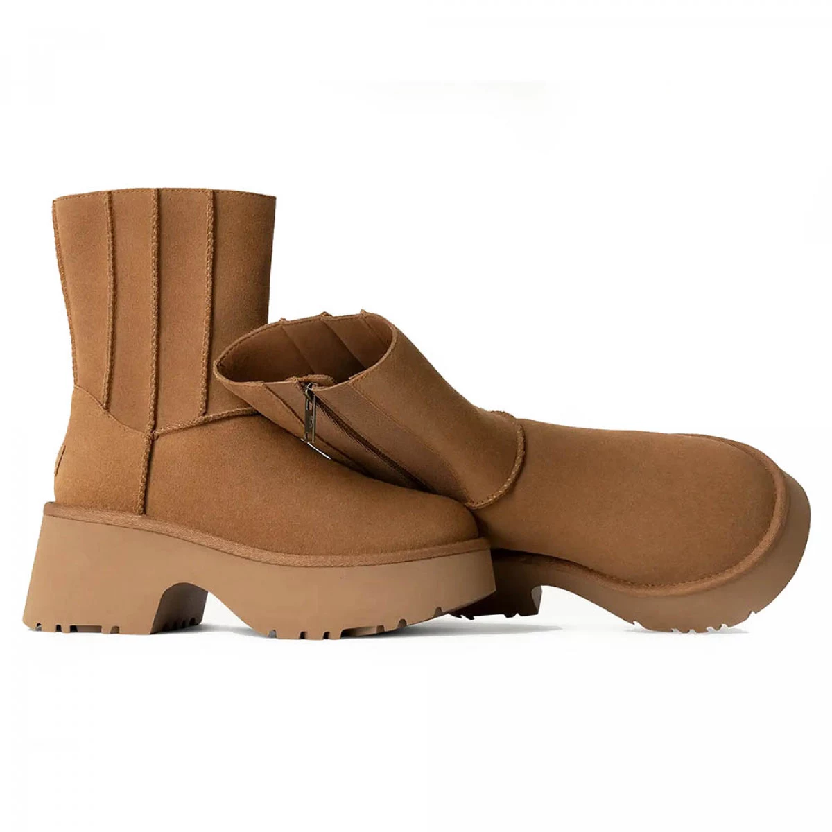 UGG Classic Twin Seam New Heights Chestnut — фото 4