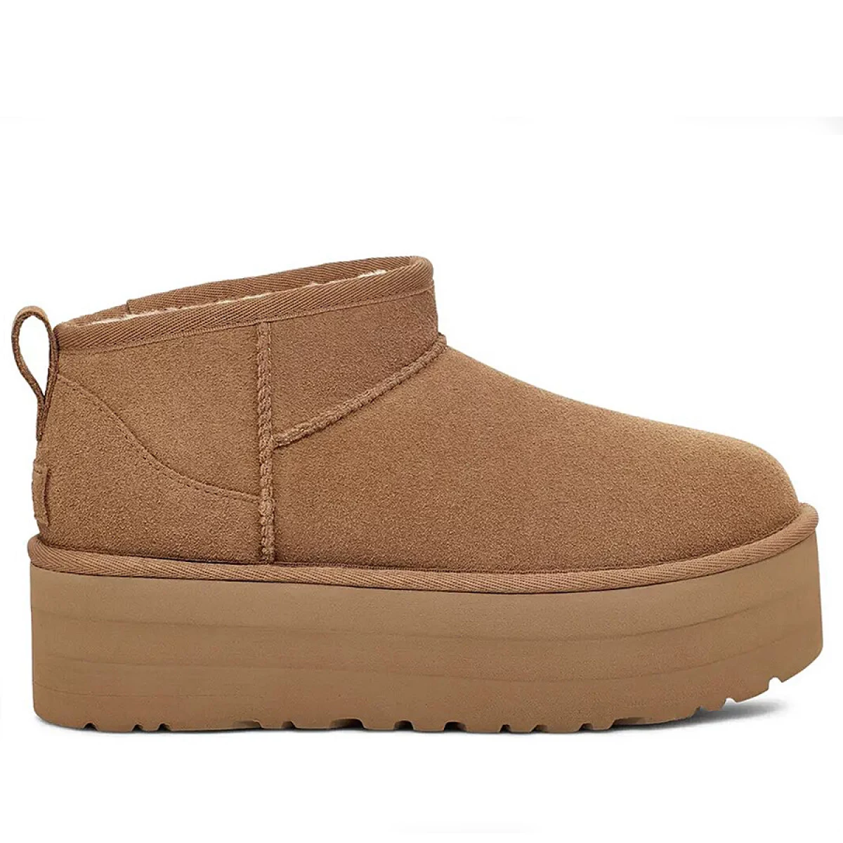 UGG Classic Ultra Mini Platform Chestnut — фото 2