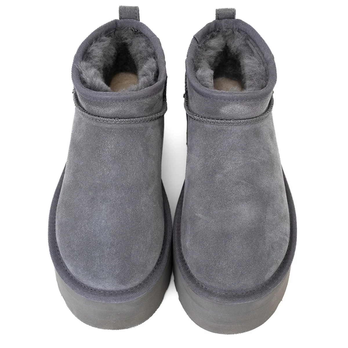 UGG Classic Ultra Mini Platform Grey — фото 5