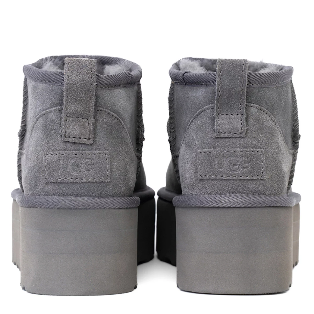 UGG Classic Ultra Mini Platform Grey — фото 6