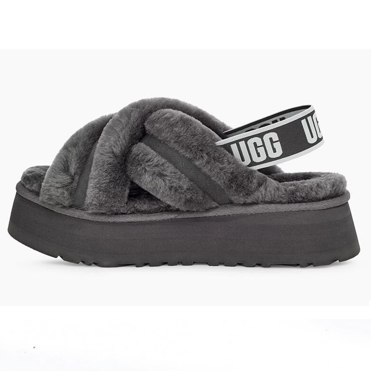UGG Disco Cross Slide Grey — фото 4