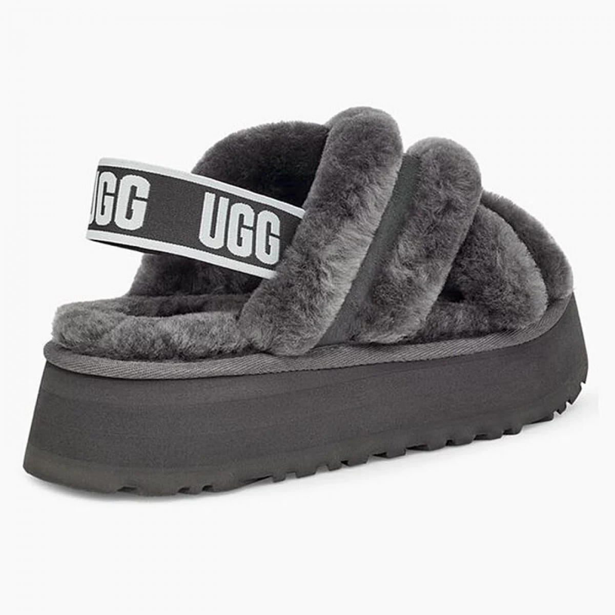 UGG Disco Cross Slide Grey — фото 5