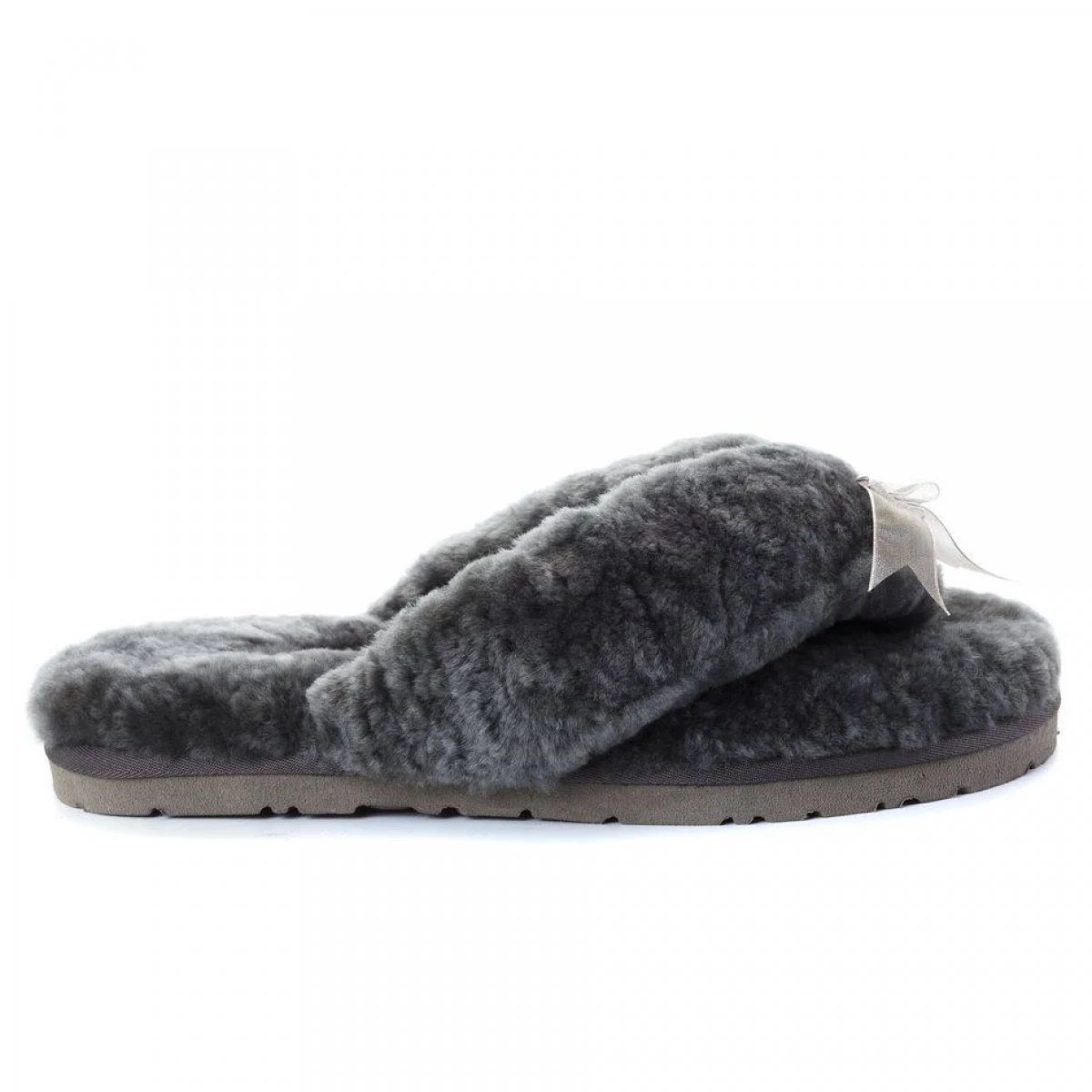 UGG Fluff Flip Flop Grey — фото 2