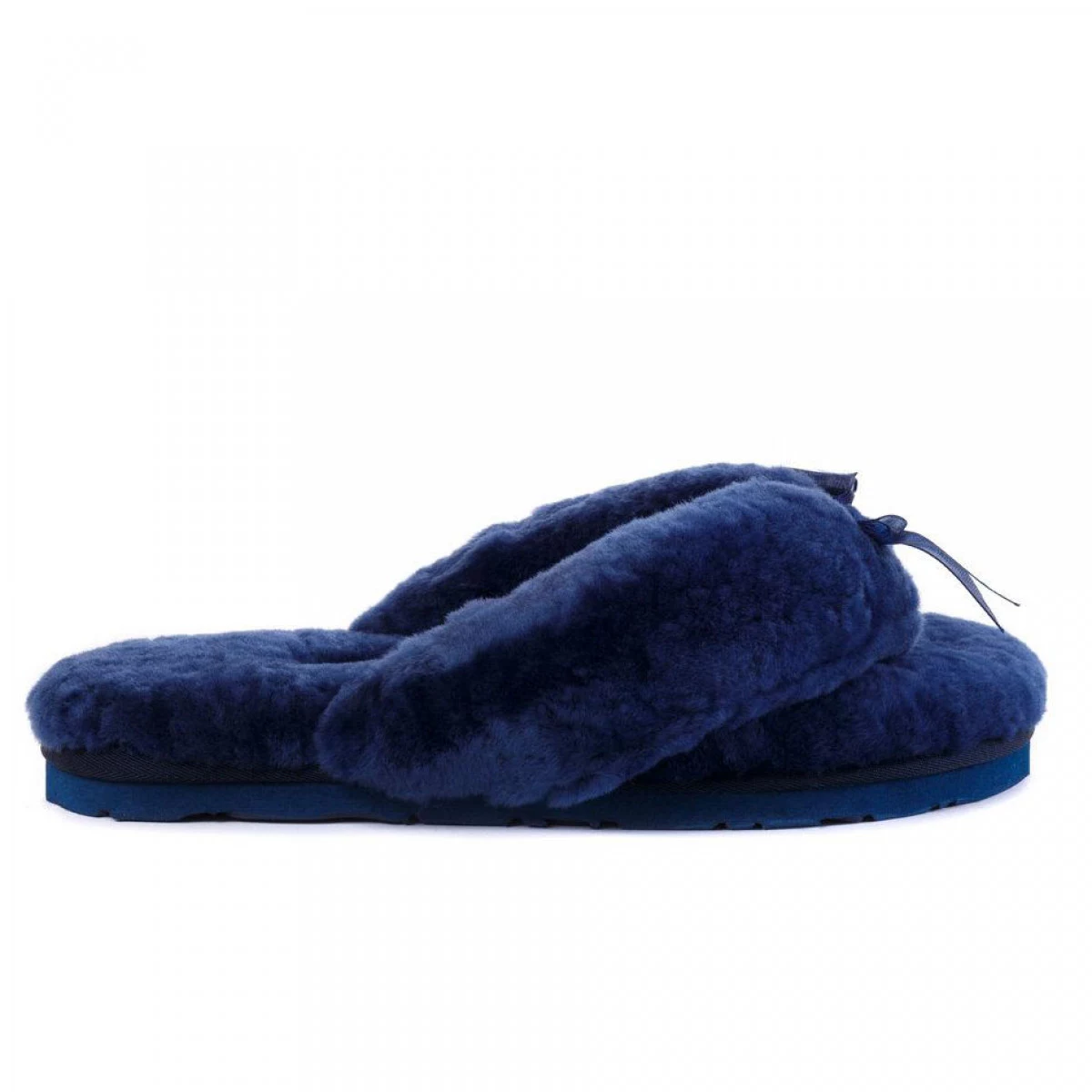 UGG Fluff Flip Flop Navy Blue — фото 2