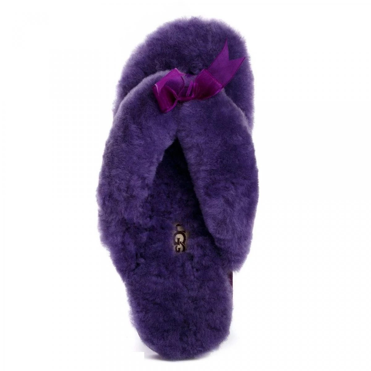 UGG Fluff Flip Flop Purple — фото 3