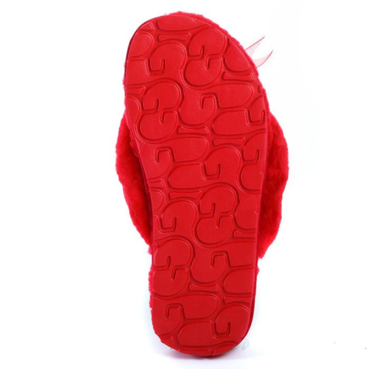 UGG Fluff Flip Flop Red — фото 5
