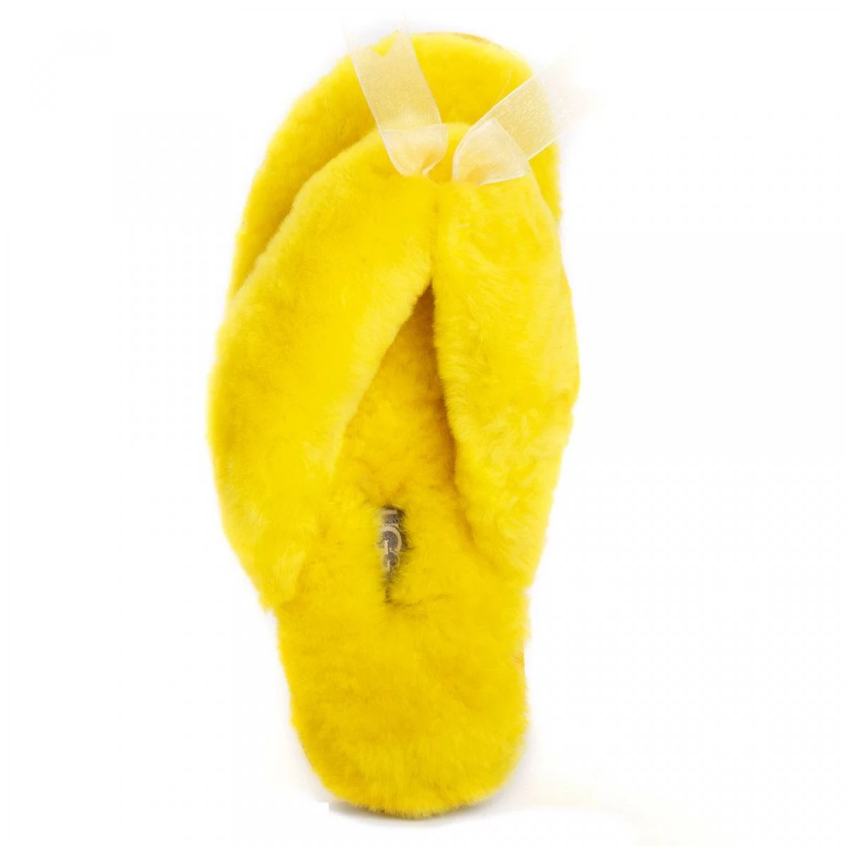 UGG Fluff Flip Flop Yellow — фото 3