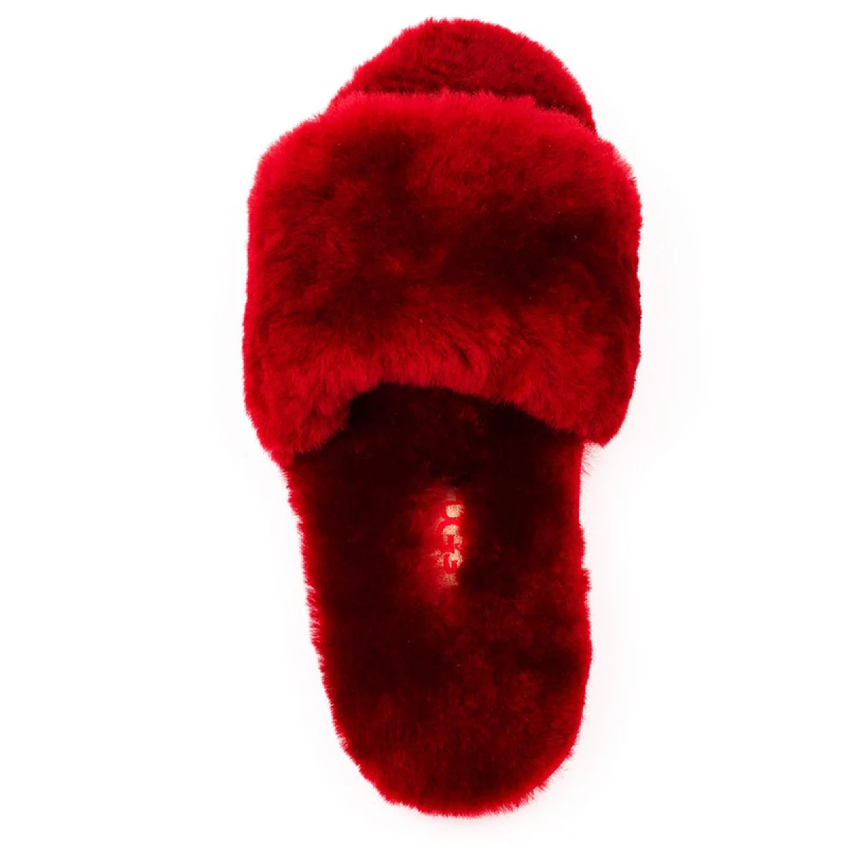 UGG Fluff Slide Slippers Bordo — фото 3