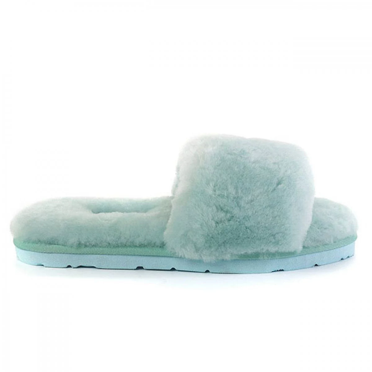 UGG Fluff Slide Slippers Lake Blue — фото 2