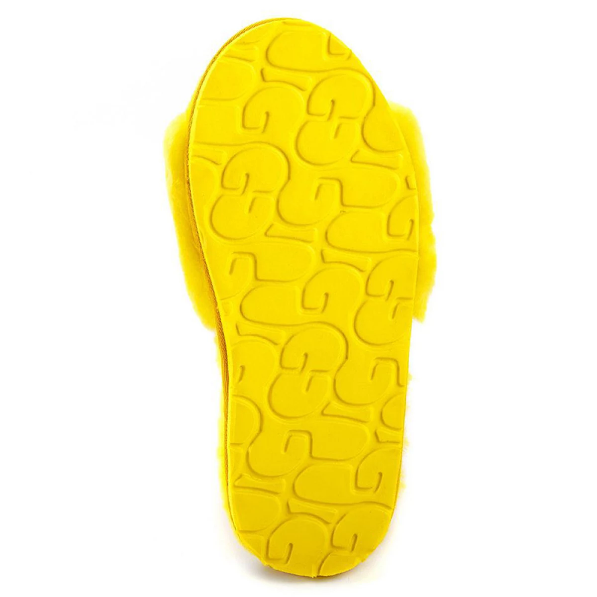 UGG Fluff Slide Slippers Yellow — фото 5