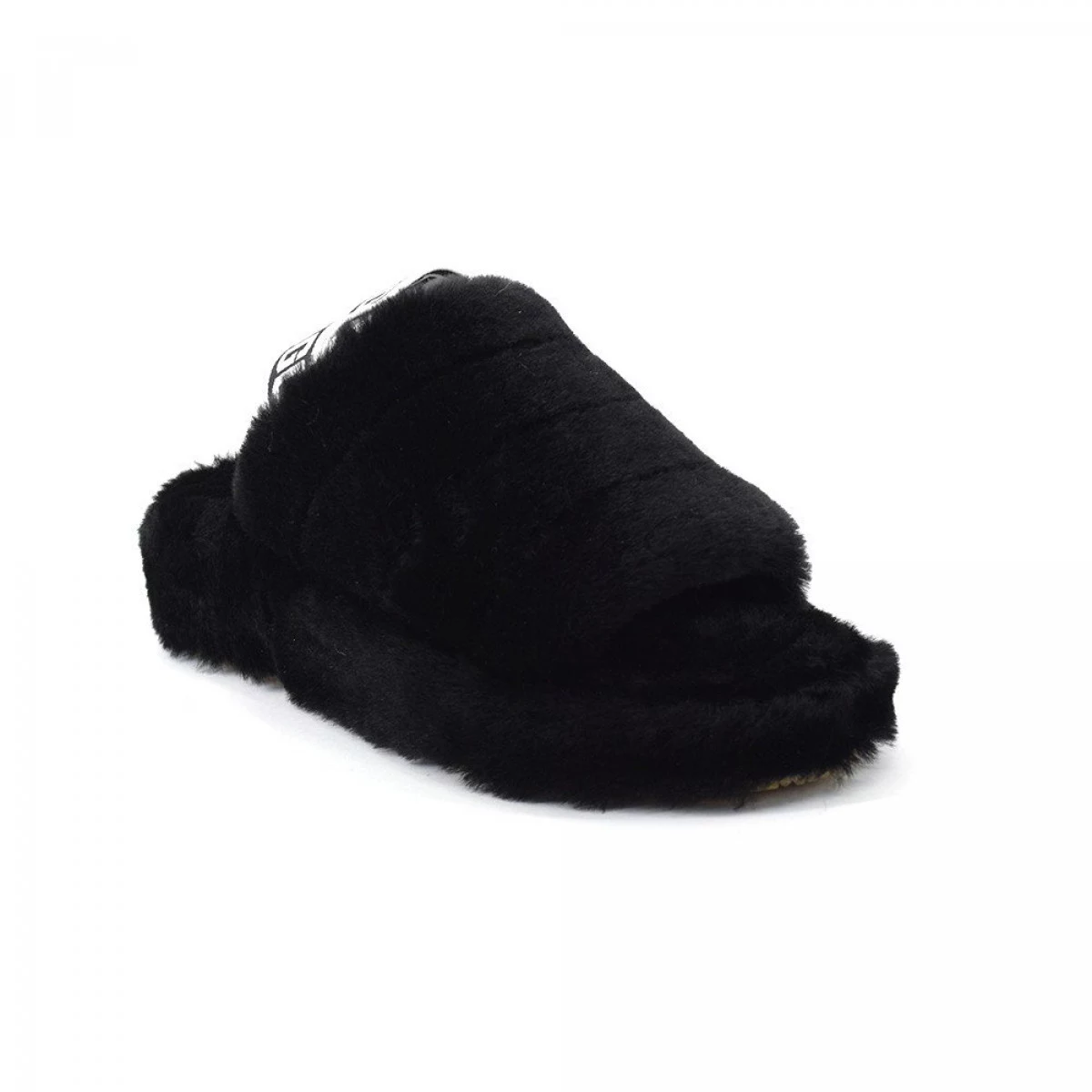 UGG Fluff Yeah Slide Black — фото 4