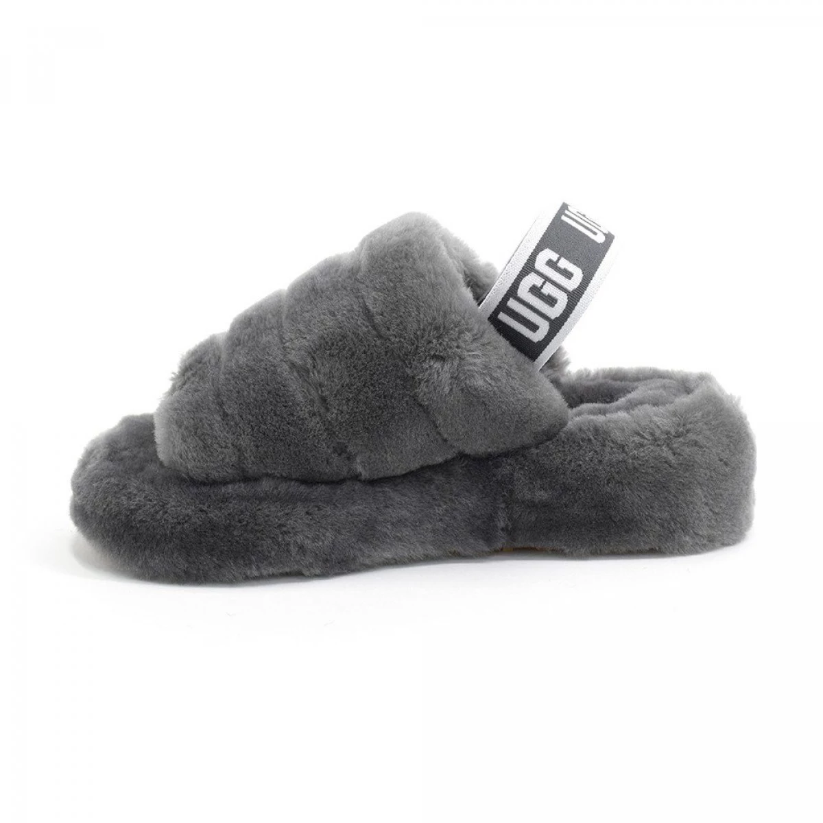 UGG Fluff Yeah Slide Grey — фото 6