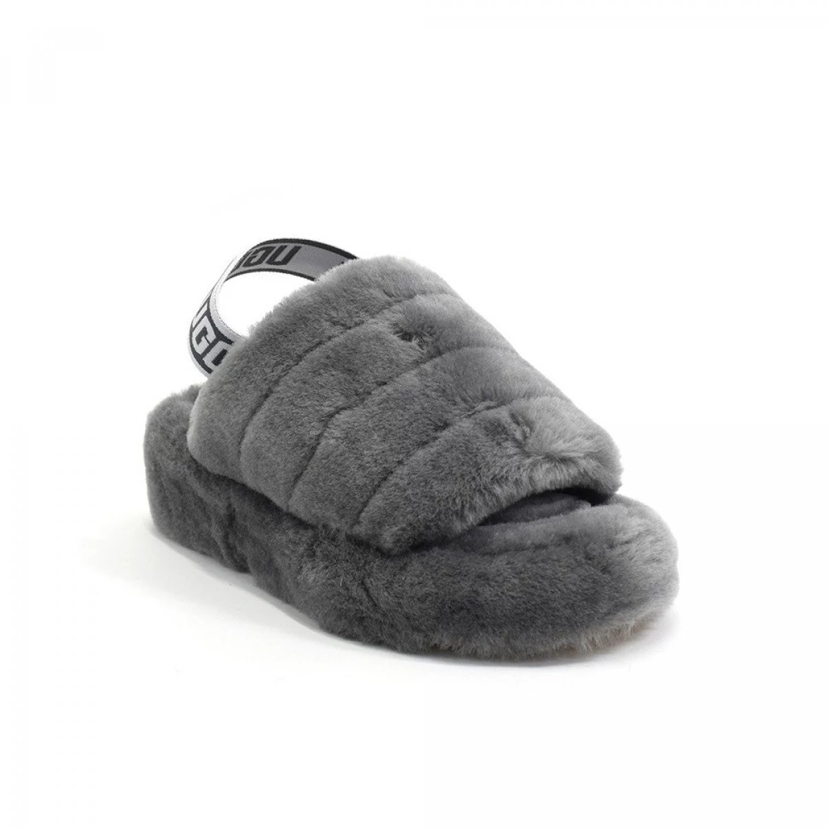 UGG Fluff Yeah Slide Grey — фото 4