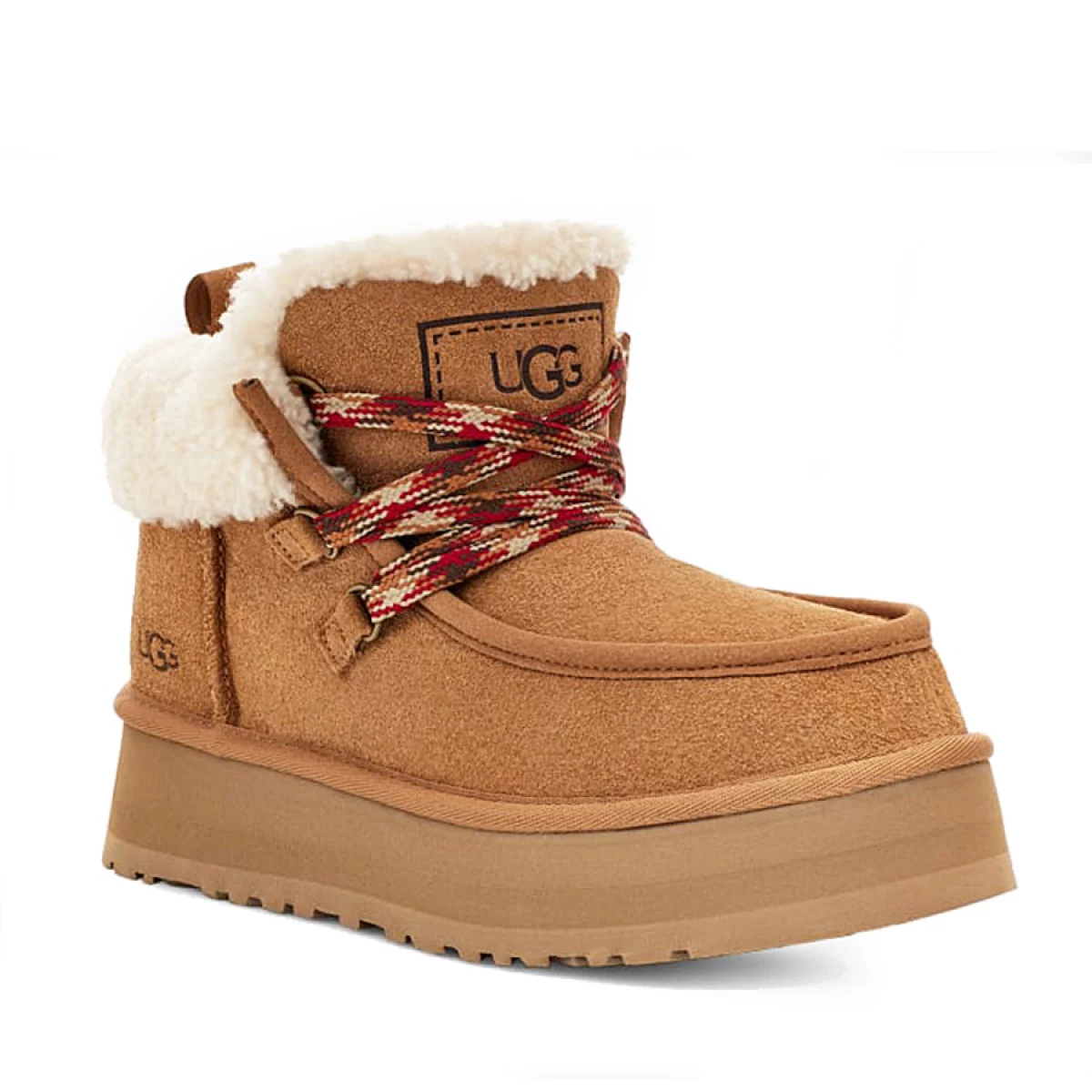 UGG Funkarra Cabin Cuff Chestnut — фото 3