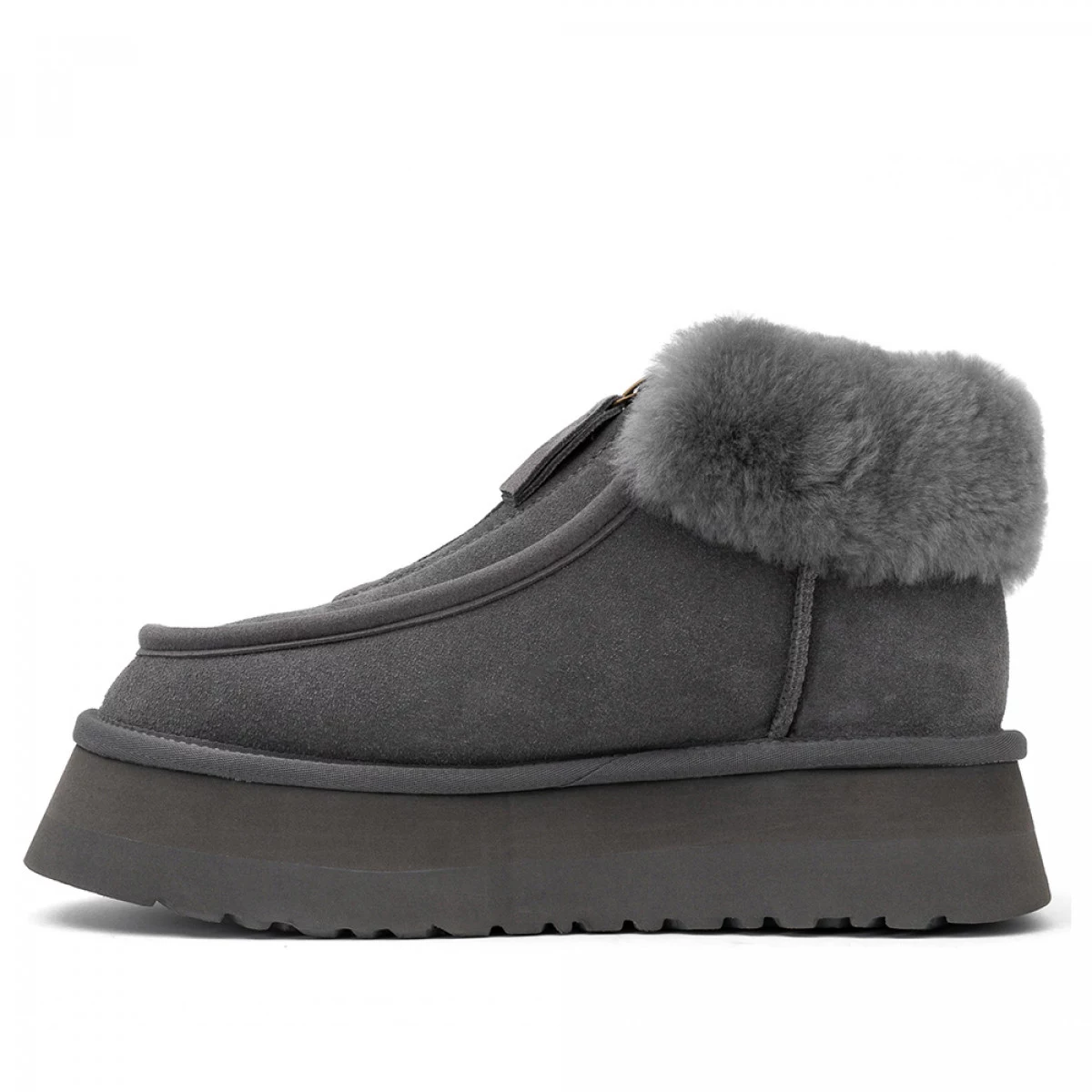 UGG Funkette Platform Boots Grey — фото 3