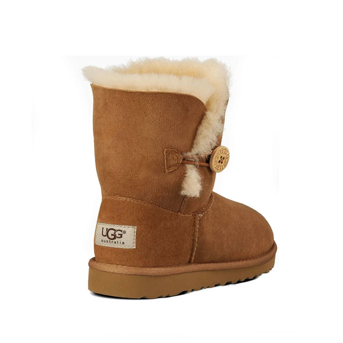 UGG Kids Bailey Button Chestnut — фото 4