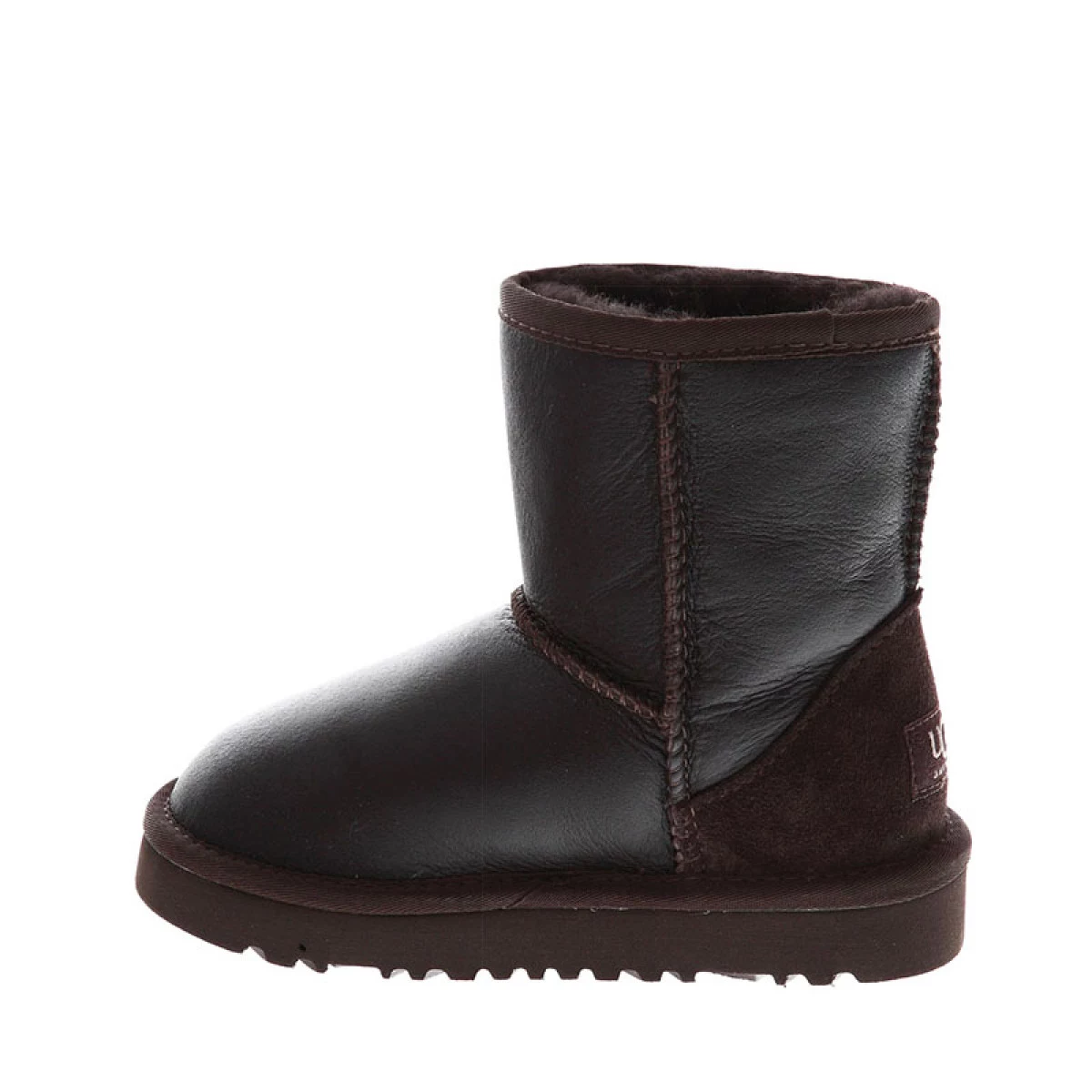 UGG Kids Classic Short Metallic Chocolate — фото 4