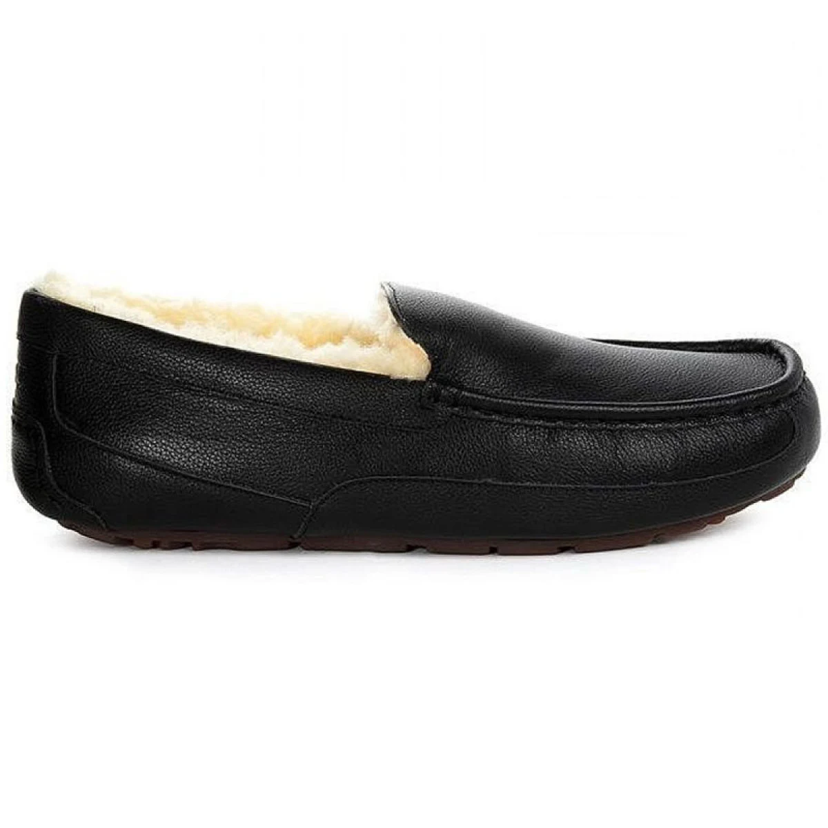 UGG Men Ascot Leather Black — фото 2