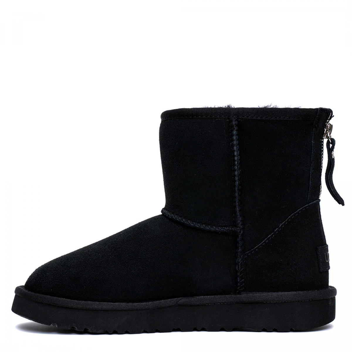 UGG Mens Classic Mini Zip Black — фото 3