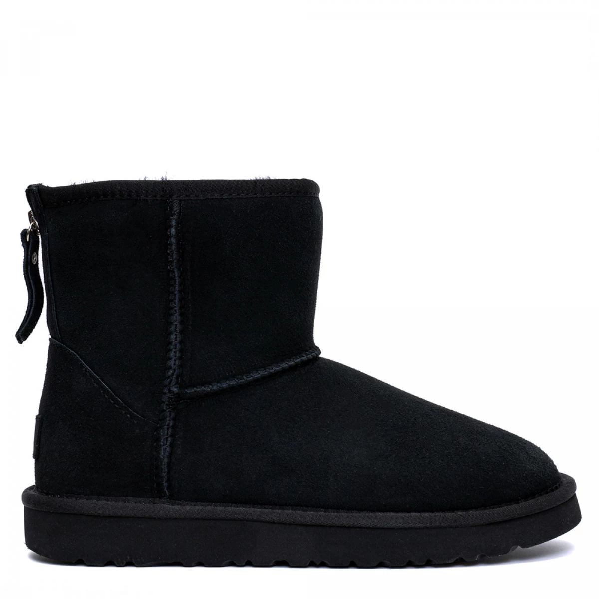 UGG Mens Classic Mini Zip Black — фото 2