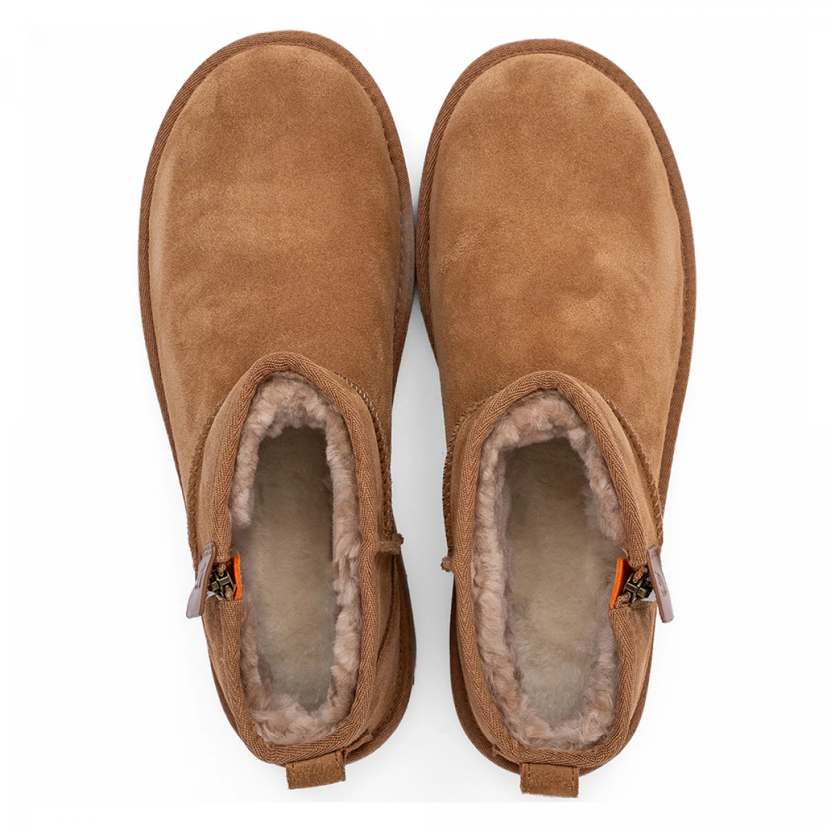 UGG Mens Classic Ultra Mini Zip Boot Chestnut — фото 3
