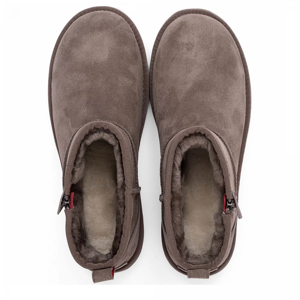 UGG Mens Classic Ultra Mini Zip Boot Smoke — фото 3