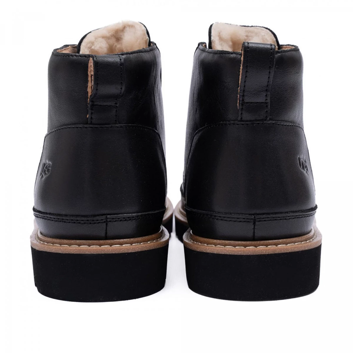 UGG Mens Neumel Gentleman Leather Black — фото 6