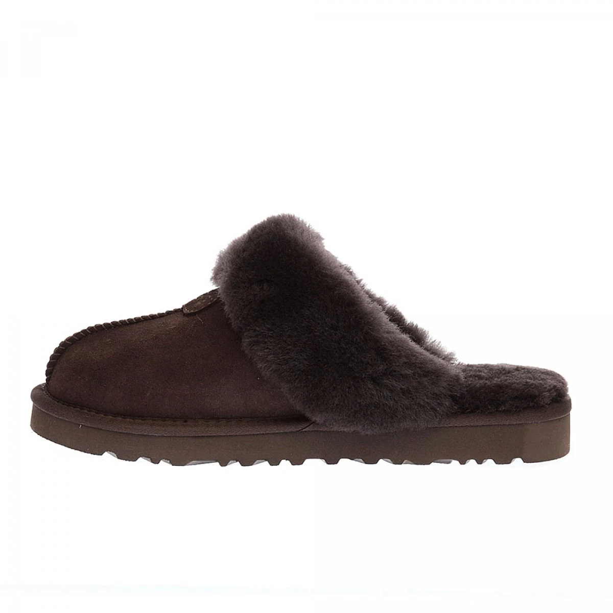 UGG Mens Slippers Scufette Chocolate — фото 4