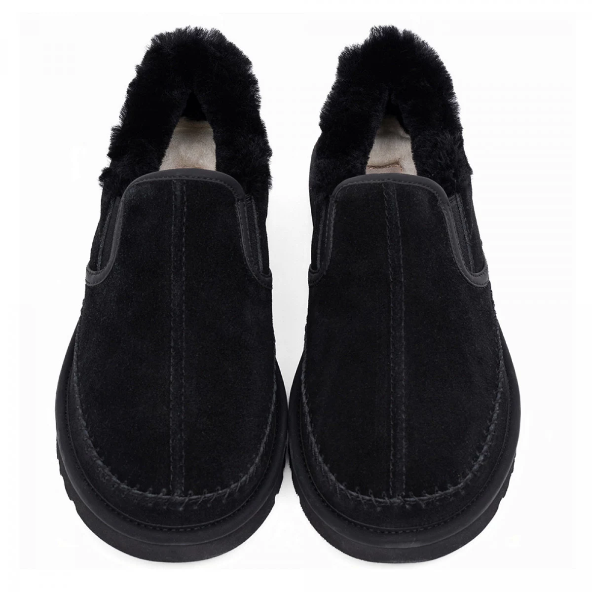 UGG Mens Stitch Slip On Black — фото 4