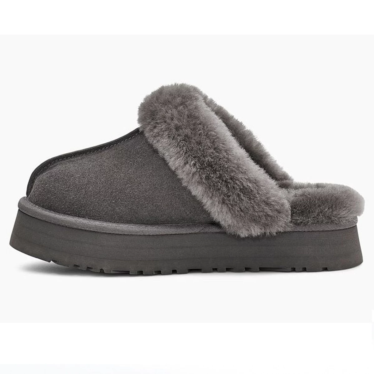 UGG Slippers Disquette Grey — фото 4