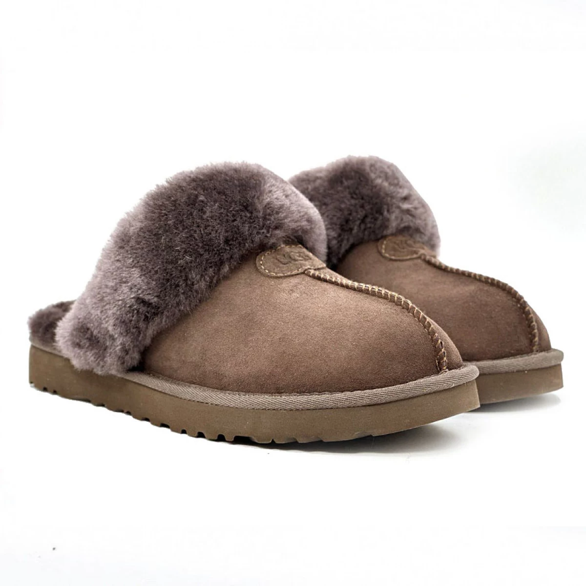 UGG Slippers Scufette Chocolate — фото 3