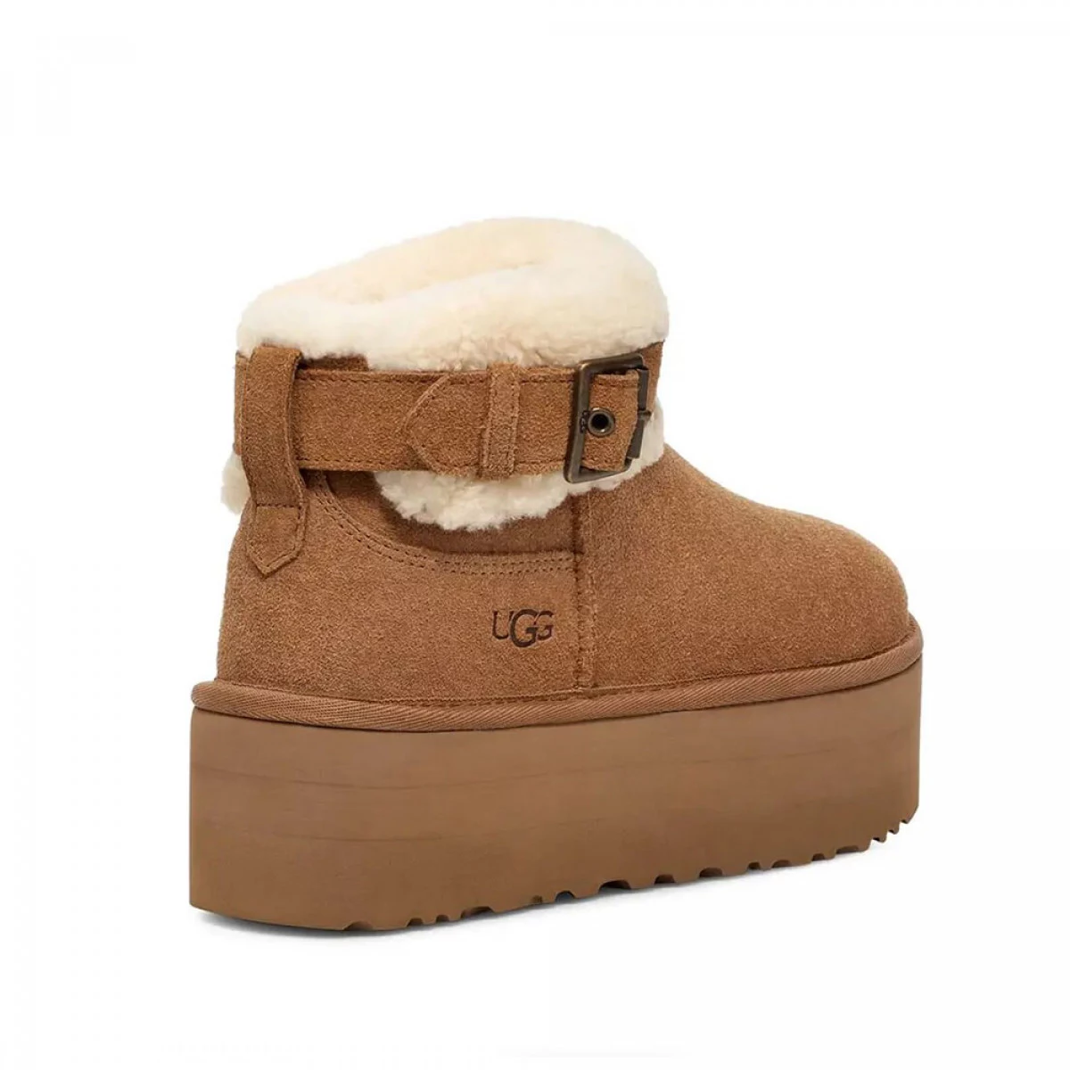 UGG Ultra Mini Belted Roller Boot Chestnut — фото 5